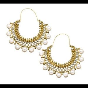 Blossom box Hoop earrings